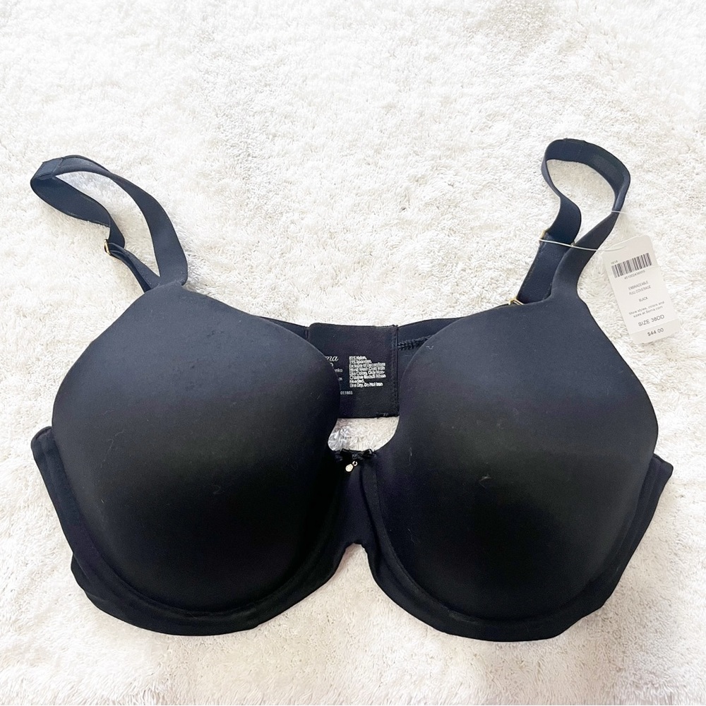 Soma Embraceable Full Coverage Bra Black Size 38DD New with Tags - Picture 5 of 7